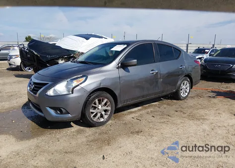 2018 Nissan Versa 1.6 Sv from USA, damaged, VIN 3N1CN7AP9JL871697